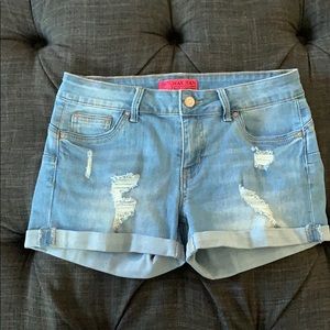 Wax Jean shorts. Size small